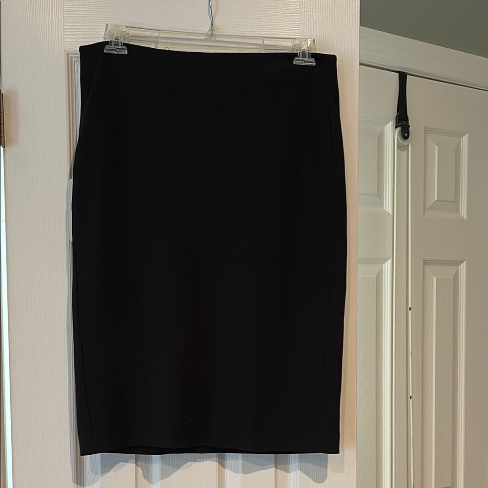 Vince Camuto Classic stretch knit Black Pencil Skirt